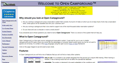 Desktop Screenshot of opencampground.com